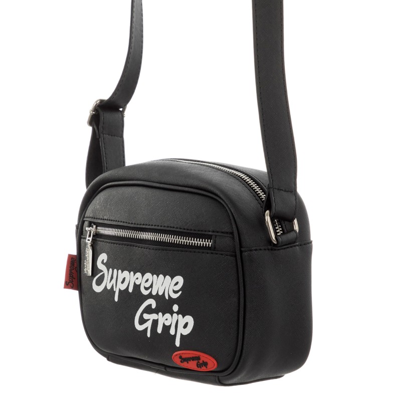 Supreme Grip Script Logo Crossbody Bag Black