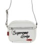 Supreme Grip Crossbody Shoulder Bag White