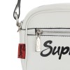 Supreme Grip Crossbody Shoulder Bag White