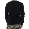 Supreme Grip Portrait Print Crewneck Sweatshirt Black
